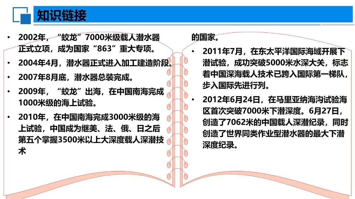 2025学年统编版语文七年级下册第23课《“蛟龙”探海》课件第4页