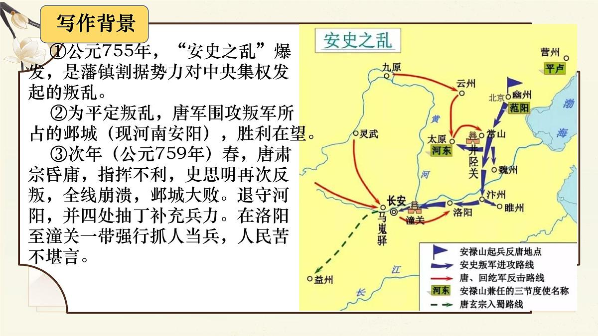 第24课《唐诗三首——石壕吏》课件2024—2025学年统编版语文八年级下册第5页