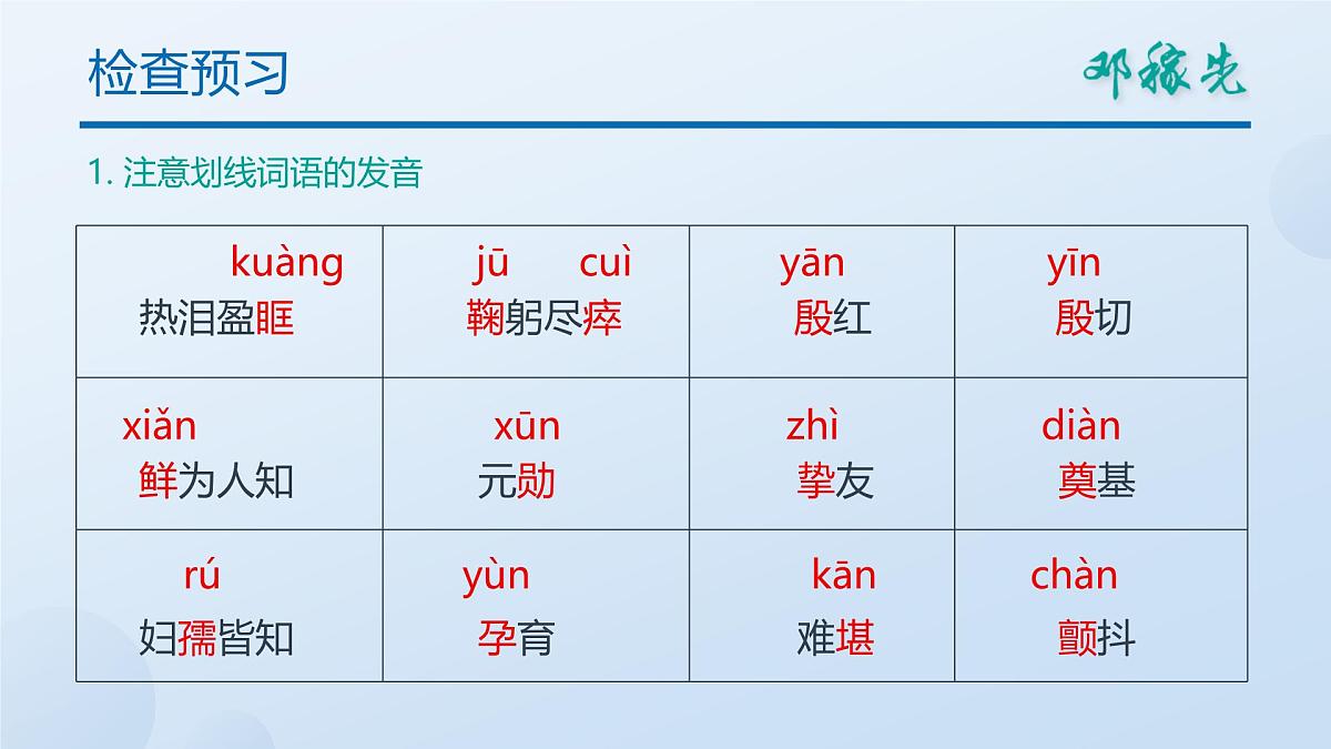 统编版（2024）七年级语文下册1邓稼先课件第5页