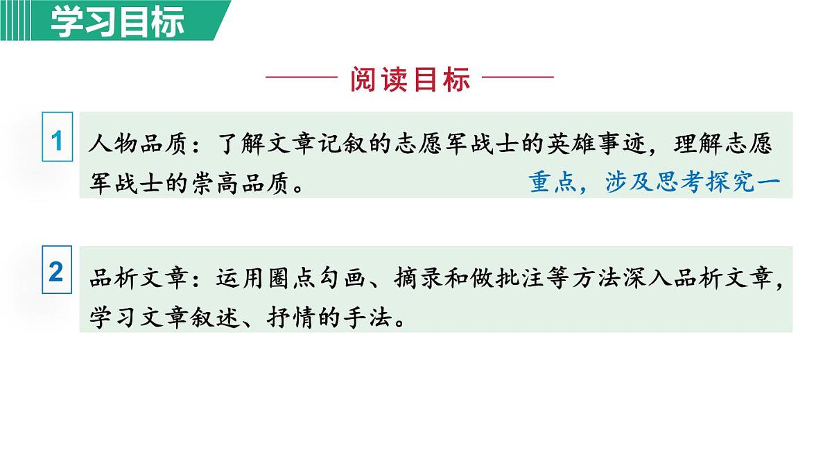 统编版（2024）七年级语文下册7谁是最可爱的人第1课时ppt课件第3页