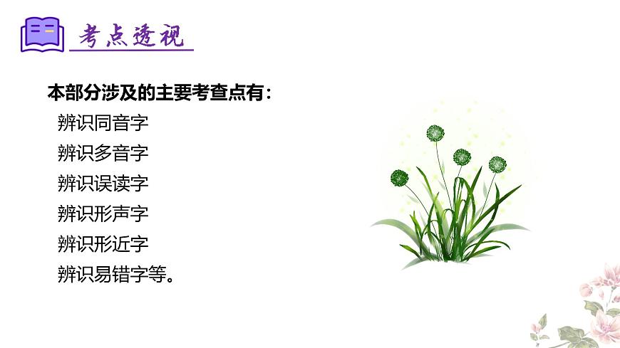七下语文期末考点串讲 专题01 字音字形 课件（考点梳理+例题指导）2024-2025学年（统编版）第5页