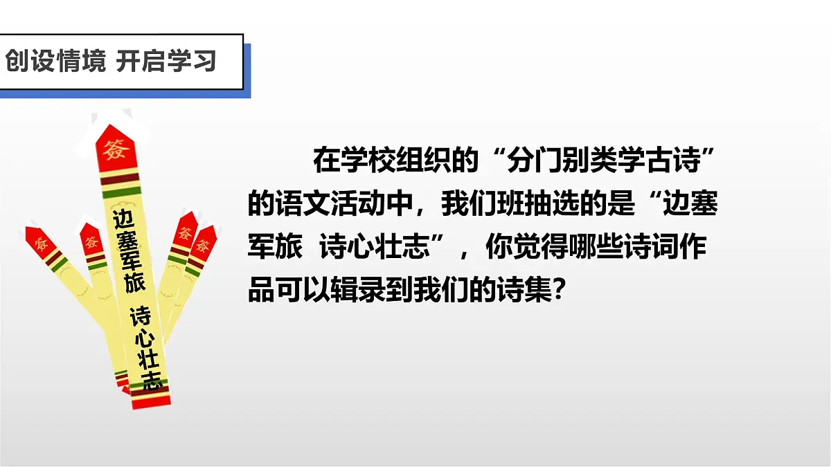 边塞军旅诗五首整合复习课件 初中语文中考复习第4页