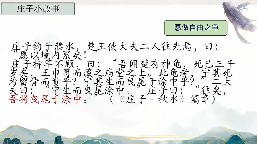 第21课《庄子二则——北冥有鱼》课件++2024—2025学年统编版语文八年级下册第6页