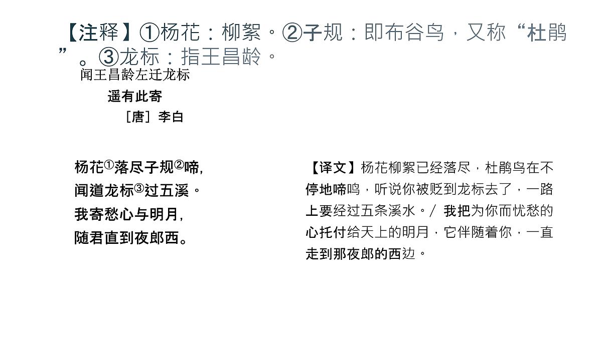 2025年中考语文一轮复习：课内古诗词梳理+课件第4页