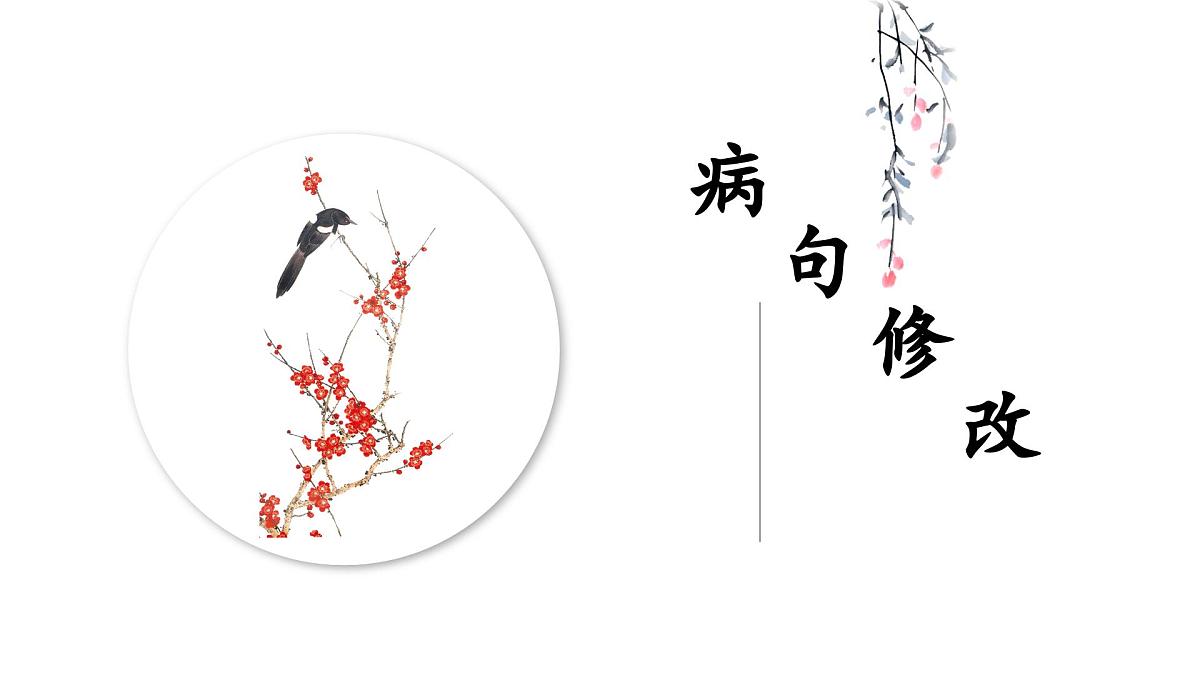 《病句修改》课件 初中语文中考专题复习第1页
