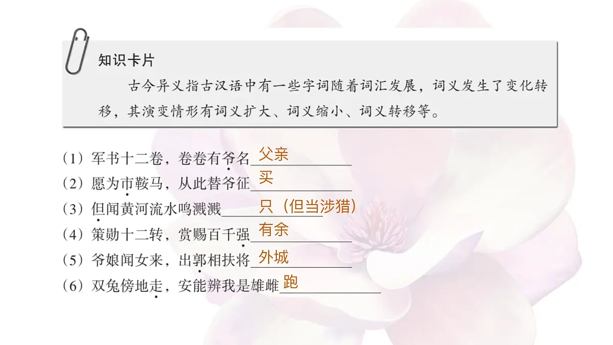 9 木兰诗 课件 部编版语文七年级下册第5页