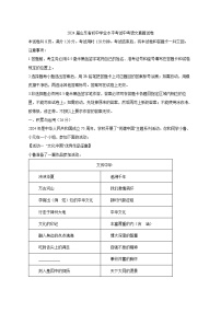 2024届山东省初中学业水平考试中考语文真题试卷（原卷及解析）