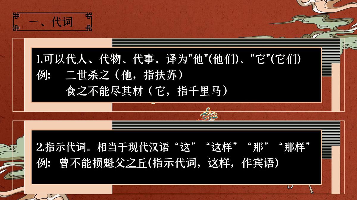 2025年中考语文二轮专题复习 常见文言虚词在文中的意义和用法 课件第6页