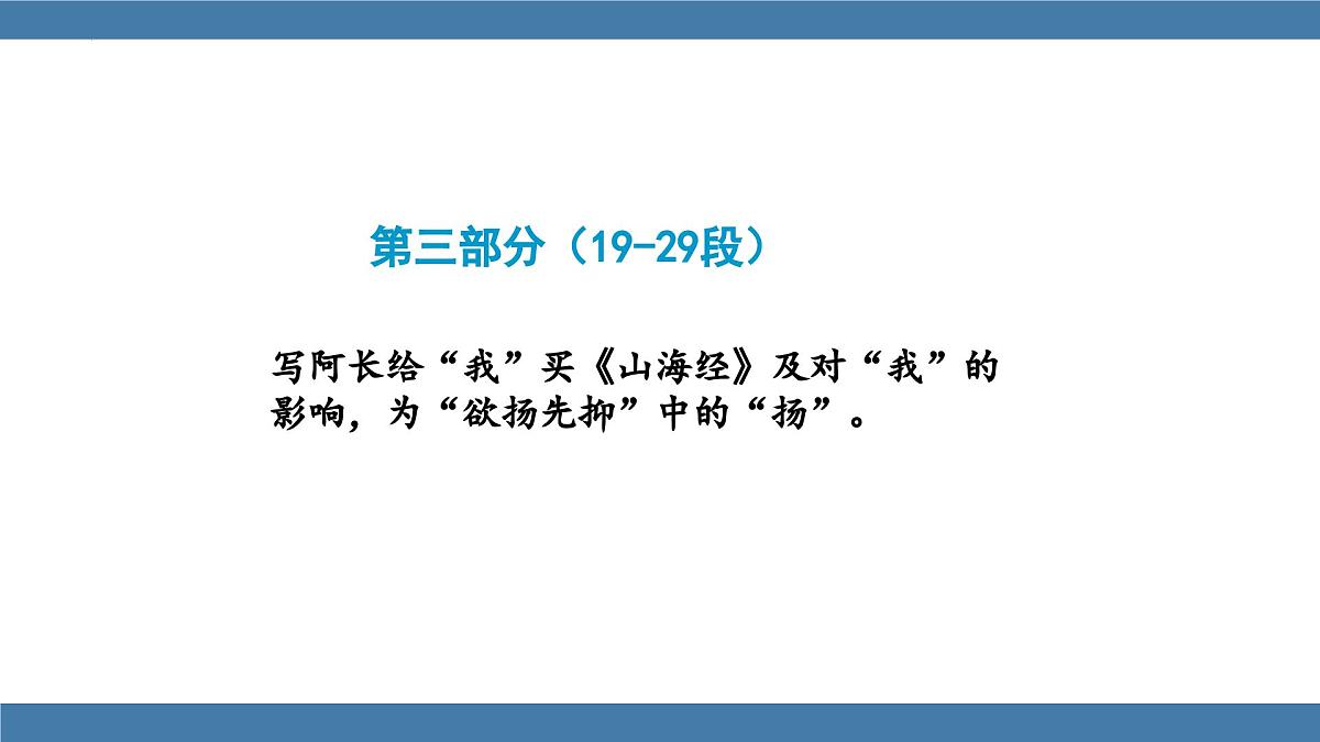统编版（2024）七年级语文下册10阿长与《山海经》第2课时ppt课件第7页