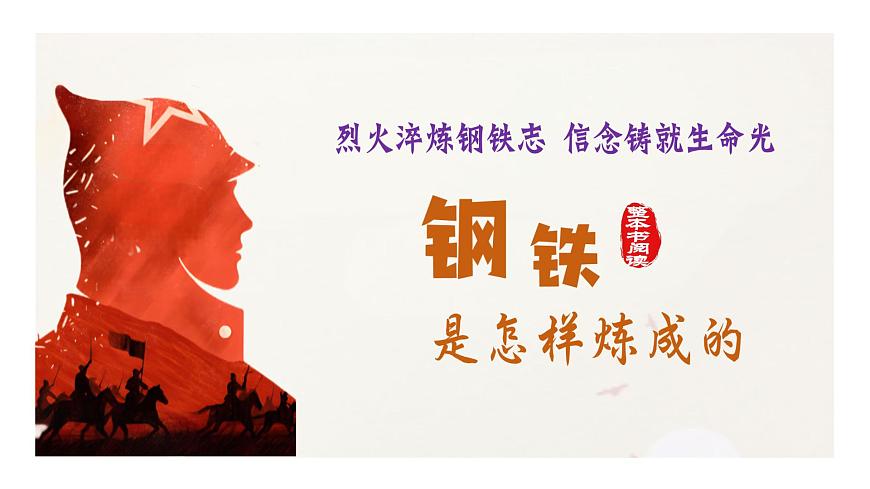 七年级下册语文 第五单元《整本书阅读〈钢铁是怎样炼成的〉》教学课件2024-2025学年（统编版2024）第1页