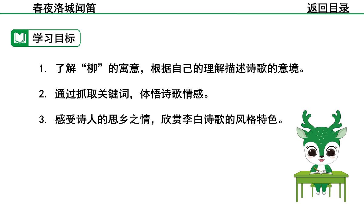 2024-2025年第二学期 部编版 语文 七年级下册 第三单元 2 春夜洛城闻笛 课件第4页