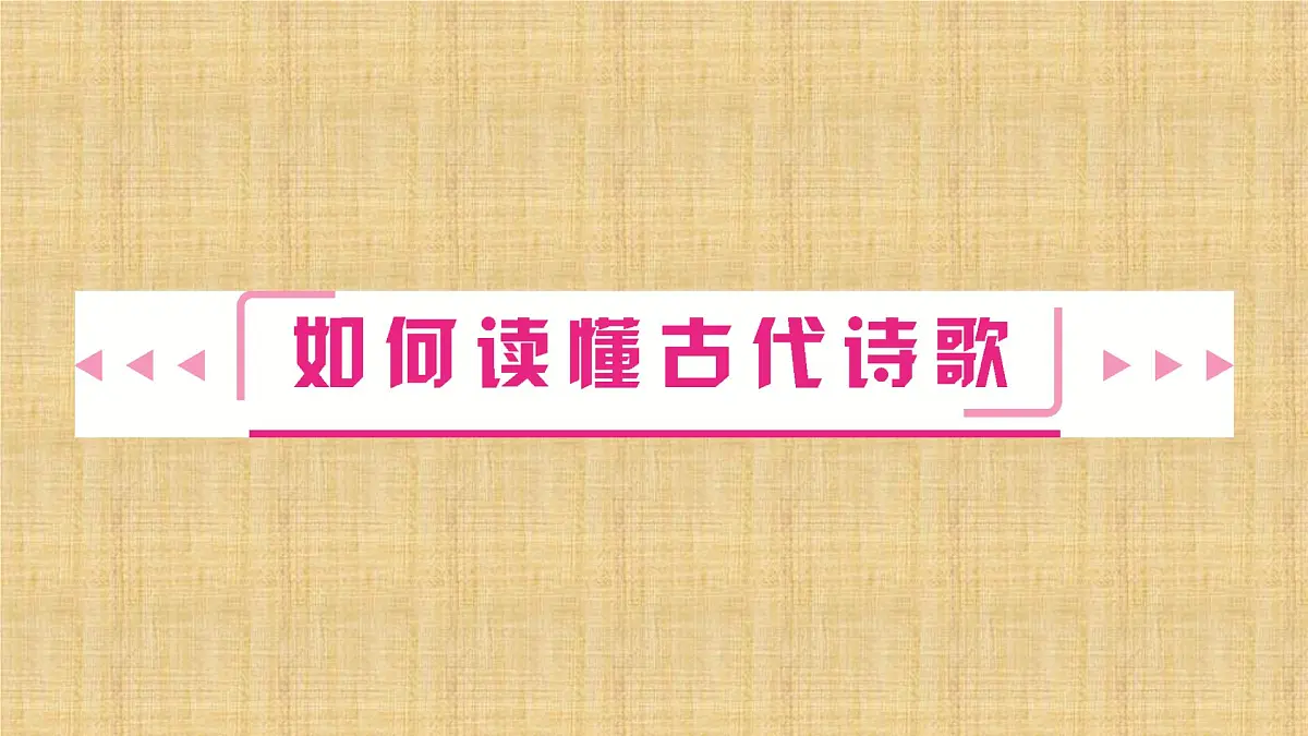2025年中考语文复习专题　古代诗歌阅读 [PPT]第6页