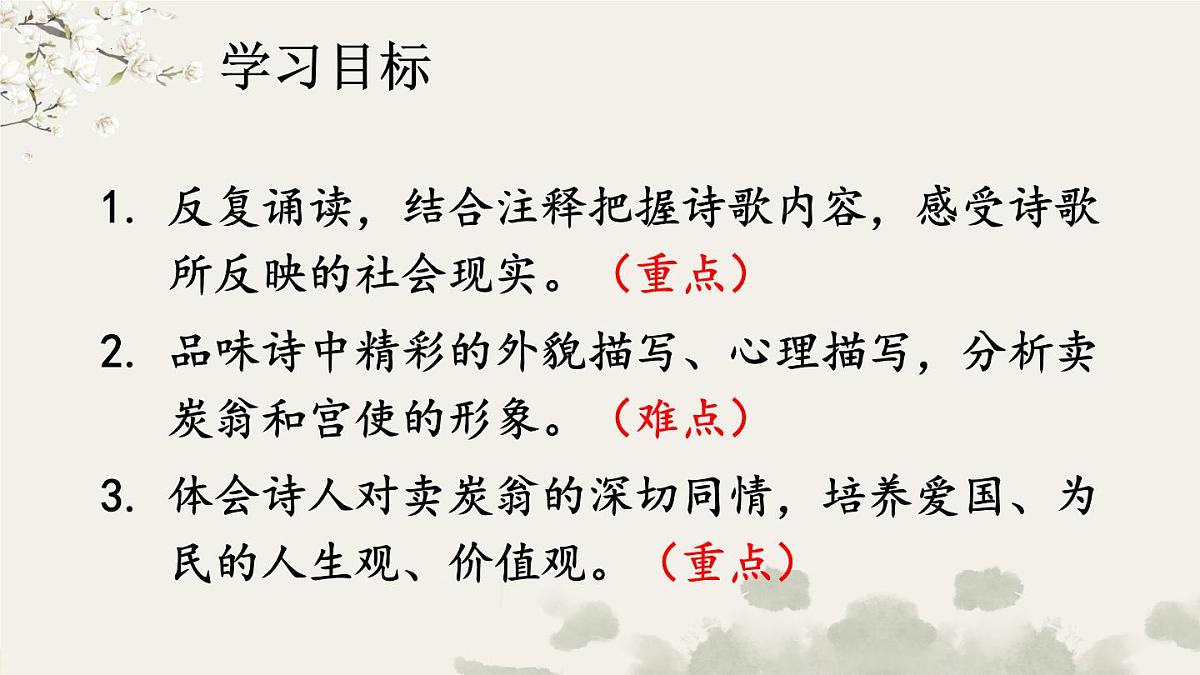 统编版语文八年级下册第24课《唐诗三首-卖炭翁》课件第5页