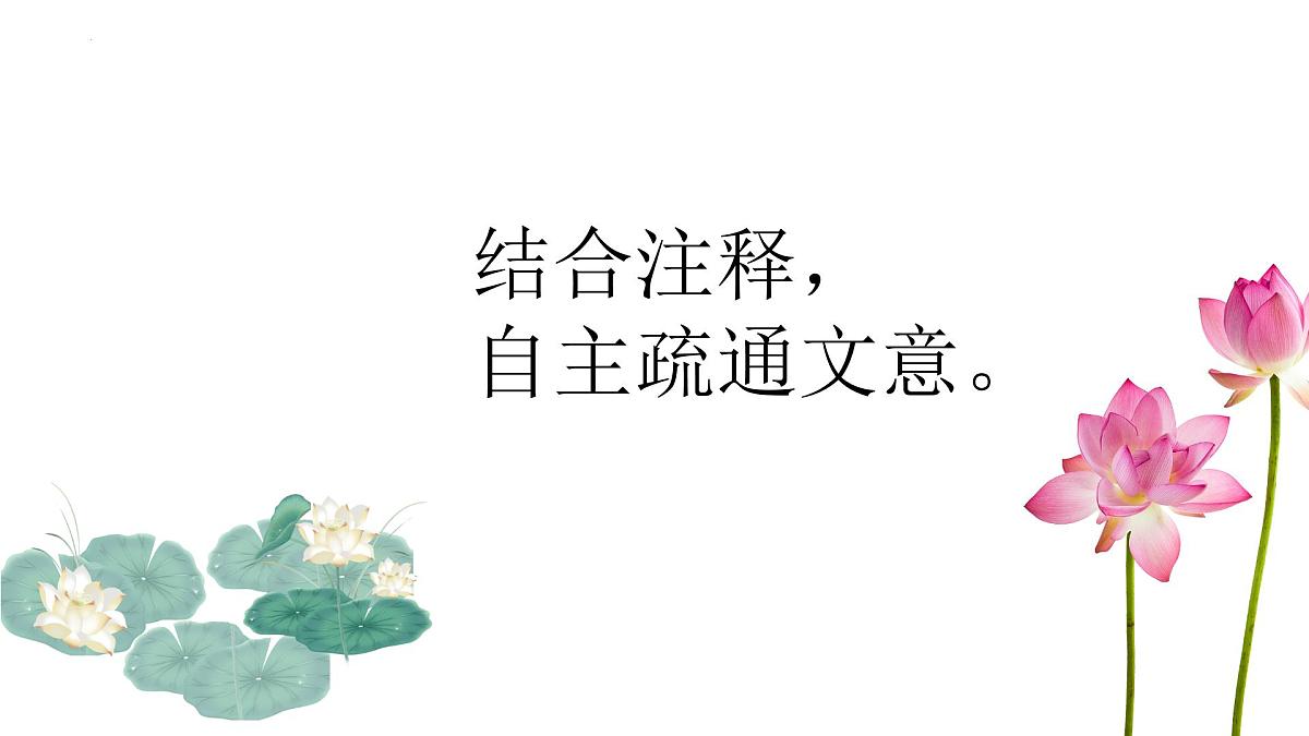 统编版语文七年级下册第17课《爱莲说》课件第6页
