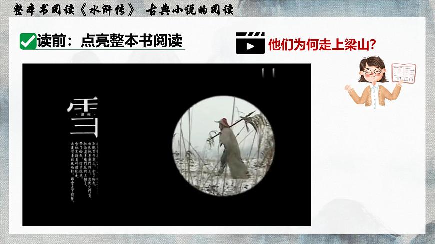 第六单元名著导读《水浒传》课件-2024-2025学年统编版语文九年级上册第4页