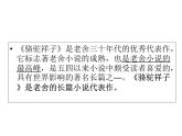 整本書閱讀《駱駝祥子》圈點、批注、做筆記 課件 部編版語文七年級下冊