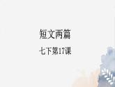 17《短文兩篇》課件-2024-2025學(xué)年七年級(jí)語文下冊(cè)實(shí)用精品課備課系列（統(tǒng)編版2024）