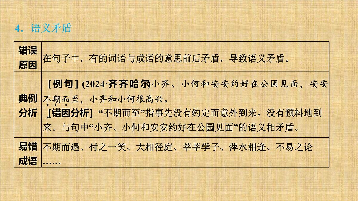 2025年中考语文复习专题 词语运用 课件第5页