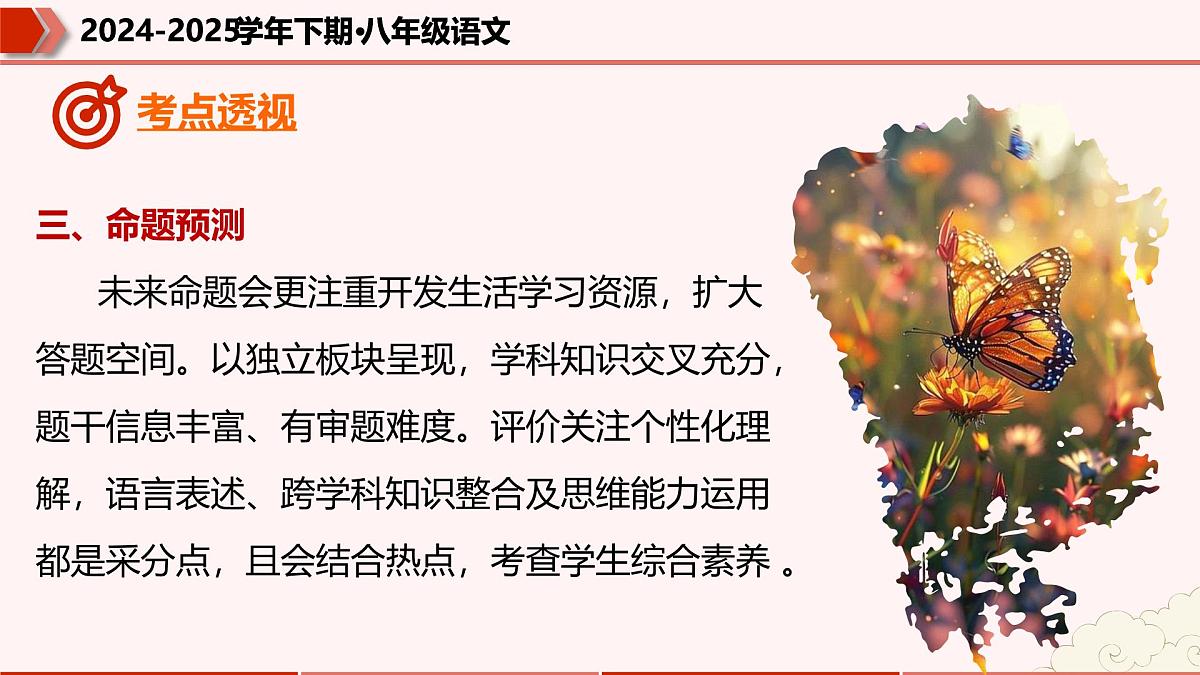 专题04：综合性学习（考点串讲）-2024-2025学年八年级语文下学期期末考点大串讲统编版课件第6页