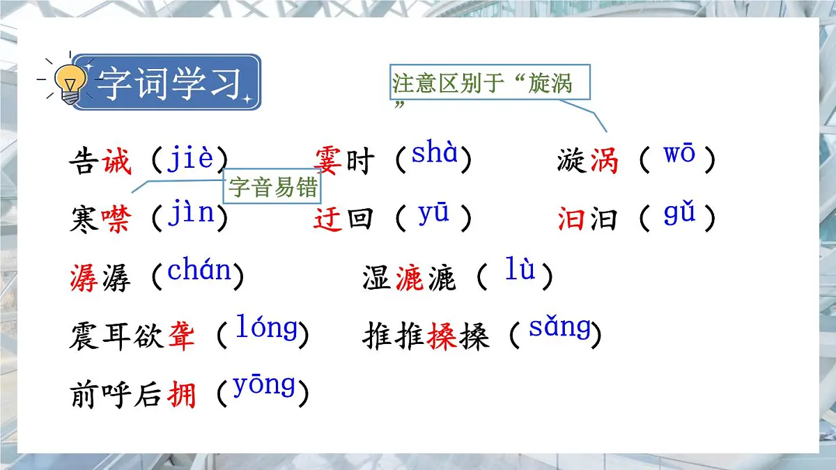 统编版语文八年级下册第17课《壶口瀑布》课件第5页