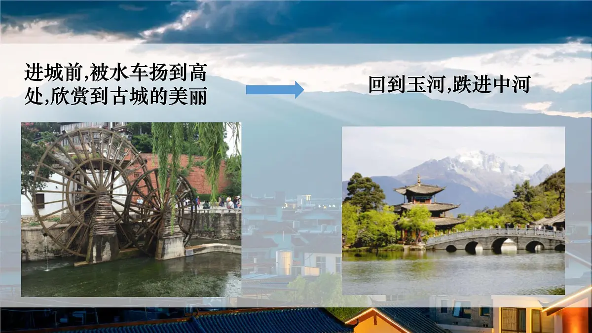 统编版语文八年级下册第20课《一滴水经过丽江》（课件）第7页