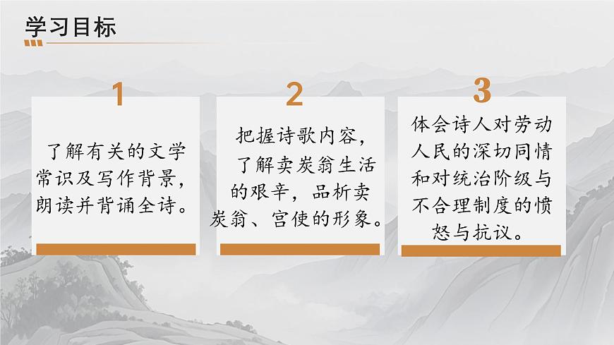 统编版语文八年级下册第24课《卖炭翁》课件第2页