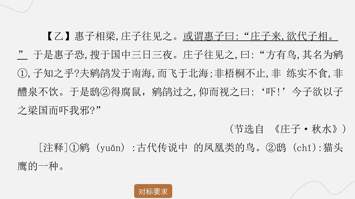 2025年中考语文二轮复习 专题九  文言文阅读（八） 课件第7页