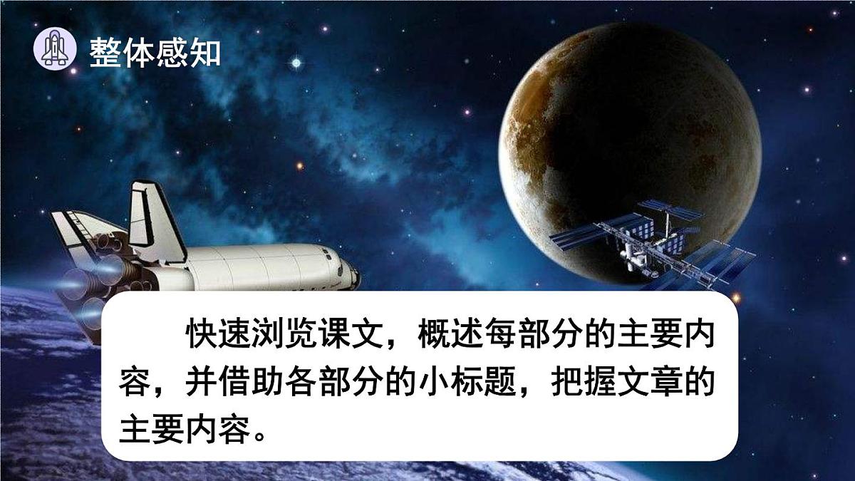 2025年人教版七年级语文下册22 太空一日 课件第4页