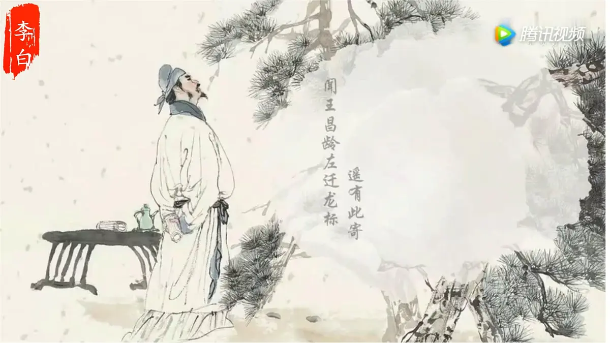 4《闻王昌龄左迁龙标遥有此寄 》 课件 统编版七年级语文上册3第7页