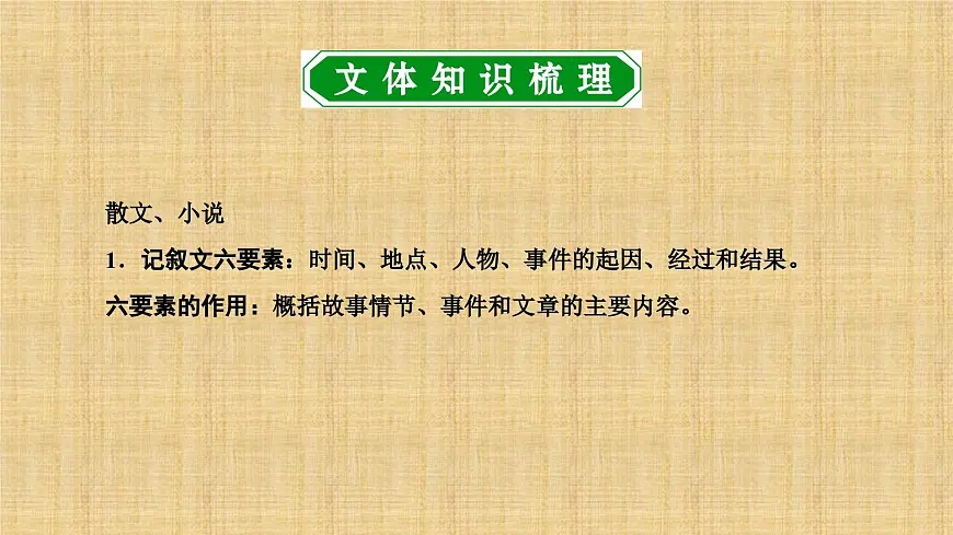 2025年中考语文二轮复习专题课件 记叙文阅读 课件第2页