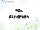 专题05+病句的辨析与修改（复习课件）2025学年七年级语文下册期末复习考点通关讲练统编版含答案