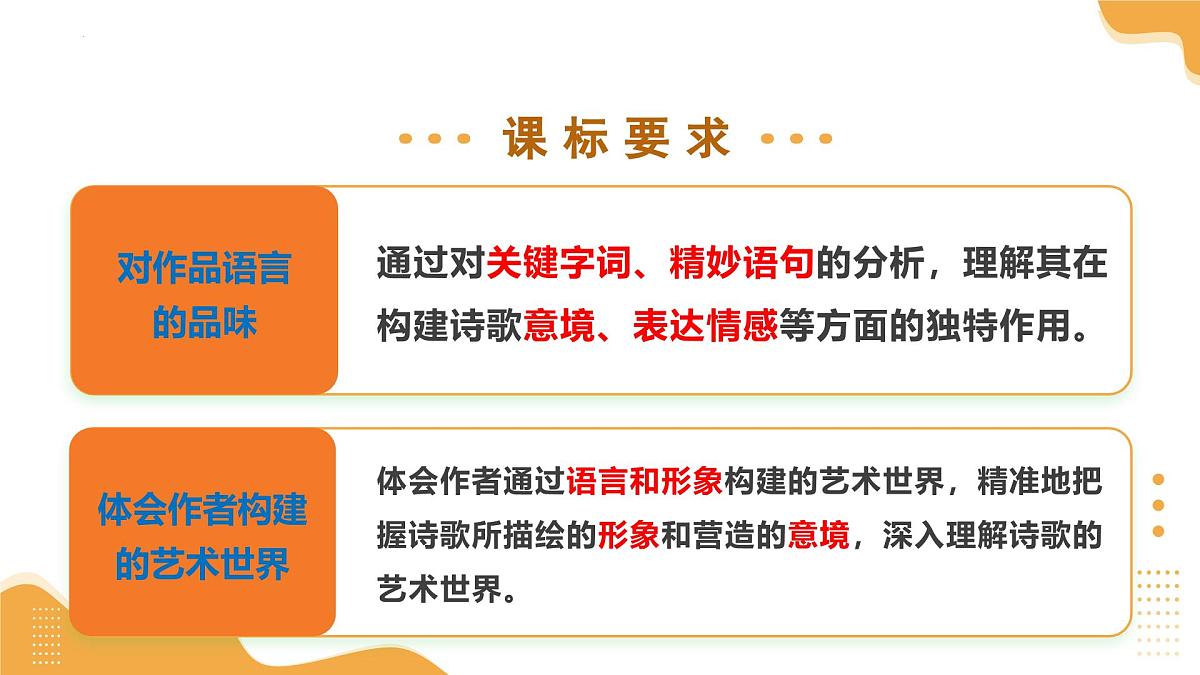 2025年中考语文一轮复习讲练测诗歌第02讲 词句赏析（炼字、炼句）（课件）第2页