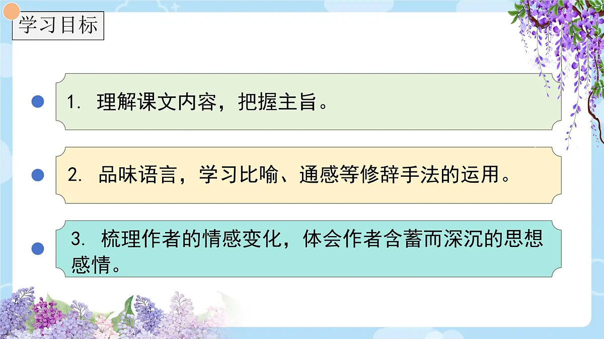 第19课《紫藤萝瀑布》课件-2024-2025学年统编版语文七年级下册第2页