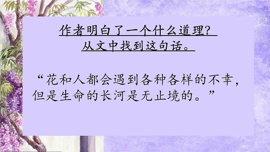 19 紫藤萝瀑布 课件统编版七年级语文下册第7页