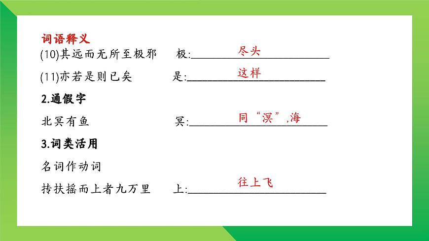 2025年中考语文一轮复习课内文言文阅读（25-29篇） 课件-第8页