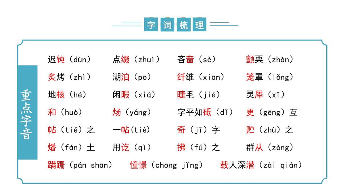 第六单元（复习课件）-2024-2025学年七年级语文下册同步精品课堂（统编版2024）第7页