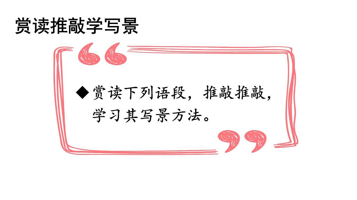 初中语文新人教部编版八年级上册第三单元写作 学习描写景物教学课件（2025秋)第4页
