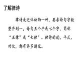 初中語(yǔ)文新人教部編版八年級(jí)上冊(cè)第三單元14 唐詩(shī)五首教學(xué)課件（2025秋)