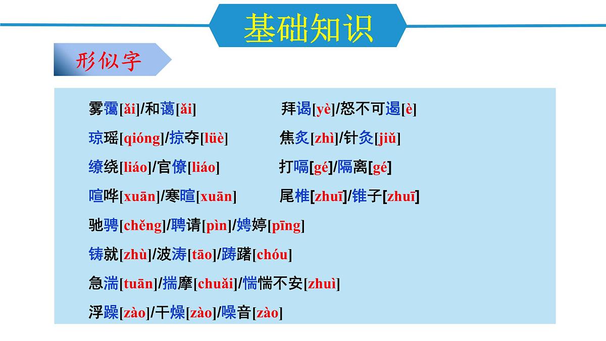 第五单元（单元复习课件）-八年级语文下册同步高效课堂（统编版）第6页