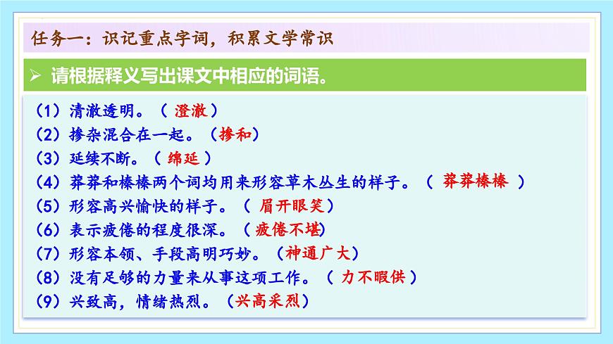 新人教部编版语文七上 6-23《女娲造人》-课件第7页