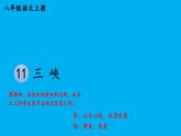初中語文新人教部編版八年級(jí)上冊(cè)第三單元11 三峽上課課件（考點(diǎn)精講版）（2025秋）