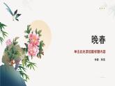 第三單元課外古詩詞誦讀《晚春》課件統(tǒng)編版語文七年級下冊