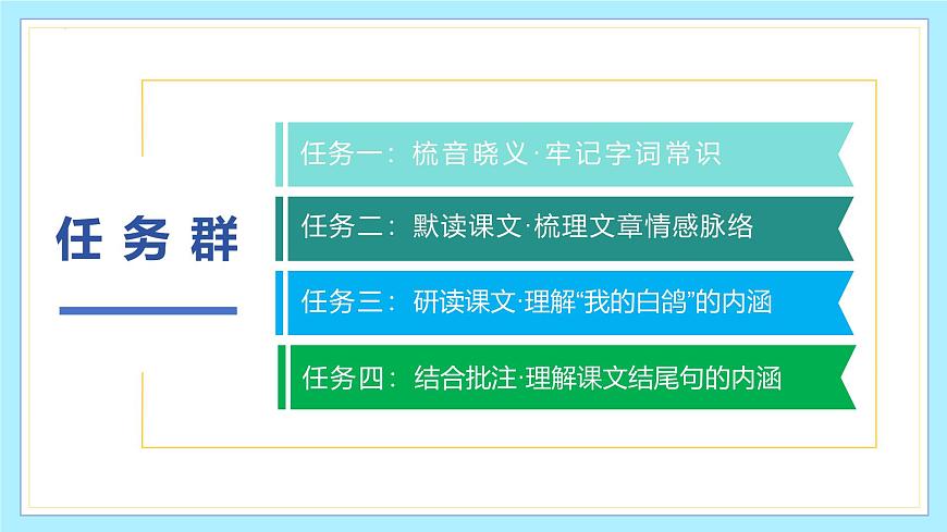 新人教部编版语文七上 5-18《我的白鸽》课件第5页