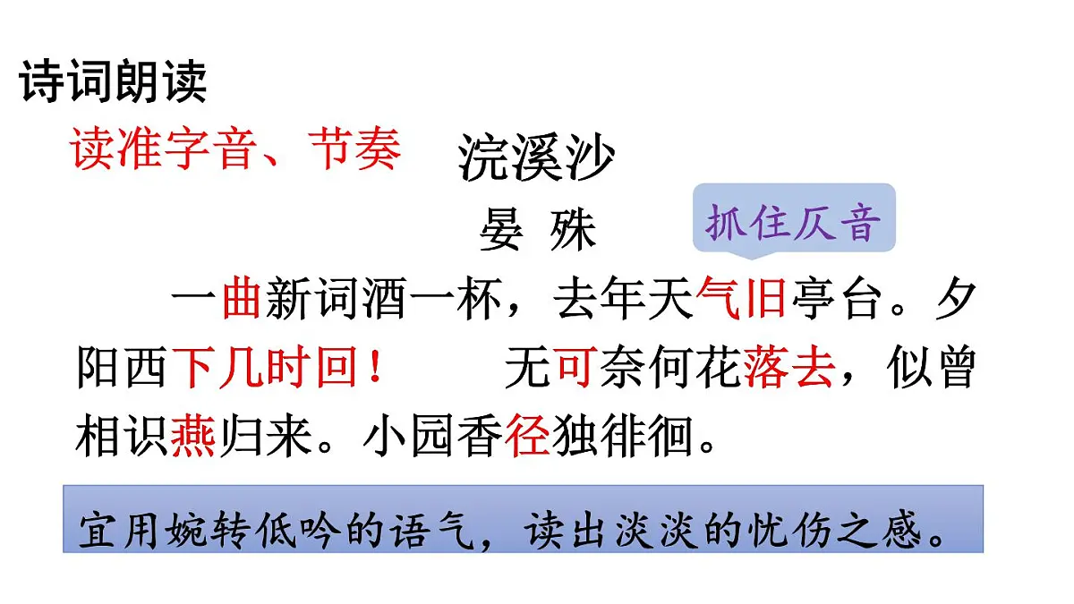 初中语文新人教部编版八年级上册第六单元课外古诗词诵读教学课件（2025秋)第7页