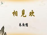 第六單元課外古詩詞誦讀 相見歡（教學(xué)課件）-初中語文統(tǒng)編版（2024）八年級上冊