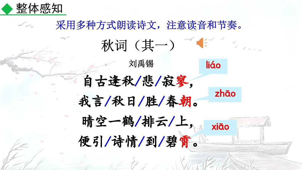 新人教部编语文七上 第六单元《课外古诗词诵读2》课件第6页