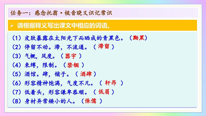 新人教部编语文七下 1-3《列夫-托尔斯泰 》教学课件第8页