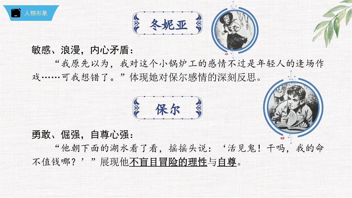 新人教部编版语文七下 第五单元《钢铁是怎样炼成的》第1部第四章 章节课件第4页
