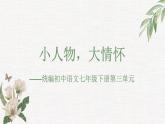 新人教部編版語文七下【第三單元】大單元整體教學(xué)課件
