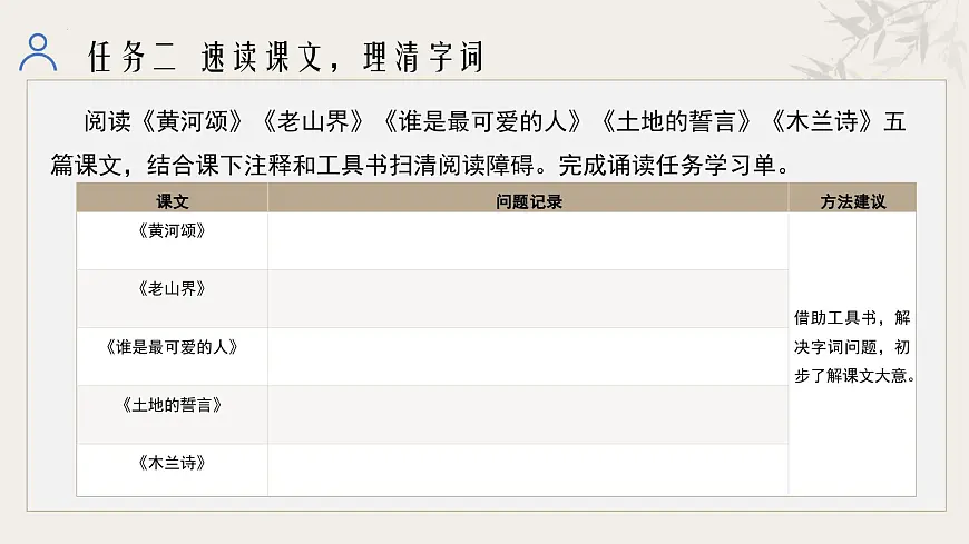新人教部编版语文七下《第二单元》整体教学课件第7页